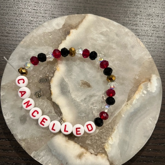 Taylor Swift “CANCELLED!” Inspired Bracelet - Picture 3 of 3
